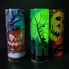 Sublimering 20oz lysande tumlare rostfritt stål halloween glöd i den mörka vatten koppen med tätnings lock för julfest FY4467