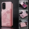 Butterfly präglade fodraler för Samsung S8 S9 S10 S20 Plus S10E S10 5G S20ULTRA Not 8 9 10 20Oltra A50 A50S A30S Case Cover