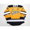 Chen37 C26 Nik1 Custom Erie Otters Hockey sobre hielo 97 Connor McDavid 9 Ryan OReilly cosido 19 Dylan Strome Cualquier número Nombre Azul marino Amarillo Blanco OHL Jerseys S-4XL