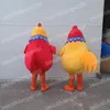 Halloween z kurczaka Mascot Costume Cartoon Battle Temat Posta