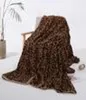 Leopard Print Blanket Velvet Blankets Double Material Simple Soft Touch Fashion Nap Shawl Carpets For Adult Kids41233794004365