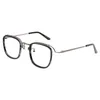 Marque Hommes Lunettes Cadre Myopie Lunettes Cadre Hommes Lunettes Optique Femmes Vintage Carré Montures De Lunettes pour Lentille De Prescription avec Boîte