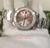Отличные высококачественные модные часы SUB 116610, 36 мм, розовый циферблат, керамическая рамка, нержавеющая сталь, люминесцентный механизм 2813, механические автоматические женские женские часы