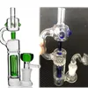 Small Bong Percolator Bongs Water Pipes Hookahs Bubbler Thick Glass Dab Rigs Percolator Oil With 14mm Bowl