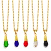 Ожерелья с подвесками Anniyo, гавайский многоцветный шар для женщин и девочек, ювелирные изделия с кристаллами Guam Micronesia Chuuk Pohnpei #256006Pendan242G