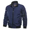 Casual Waterproof Spring Military Jacket Mens Top Jackets rockar män Ytterkläder Casual Brand Zipper Thin Coat Standcollar 220808