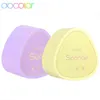 Docolor Make-Up BorstelクイッククリーナーメイクアップWassen Borstels Cosmetische Remover Spons Brush Doos Scrubber Board Tool 220527