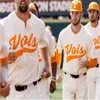 Xflsp College baseball jersey 42 Reed Fell 2 Alex Sosnowski 19 Matt Duffy NCAA Tennessee Volunteers stitched Jerseys Mens youth