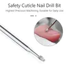 MaryCarrie Safety Bits Tungsten Carbide Drill Bit Cuticle Remover 332" For Electric Nail File Machine 220707