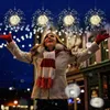 500 LED-strängljus Hängande Starburst Lamp DIY Firework Fairy Christmas Garland Festival Decor Twinkle 220408
