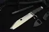 EXT-R Ti-Rock Fixed blade knife D2 58HRC Blade Outdoor survival Collectable Self-defense Knives Rescue Utility EDC GB G1500 535 9400 BM140 15080 Tools Match for M4/M16