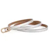 Belts Fashion Slim Belt For Women Cute Candy Color Wasitband Casual Female Outfits Accessories Waist Straps 2022 Summer