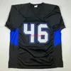 맞춤형 Khalil K Buffalo Black College Ed Football Jersey 이름 번호 추가