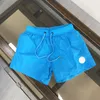 Shorts masculinos, calças de praia, calção de banho, crachá, decoração, bolso com zíper, com malha respirável, calças de moletom esportivas, cuecas, de alta qualidade, tamanho S-3XL