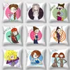 character cushions
