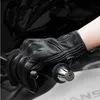 Guanti da moto Full Finger Touch Screen Antivento Pelle Off-road Racing Outdoor Protettivo TraspiranteMoto