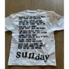 Sunday Flea T -shirt CPFM XYZ Grand Opening Flea Market Tour T Shirts Men Women 3D Foam Print Tee 220616