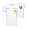 Mclaren Team F1 Jersey T-shirt Formula One Racing Suit Summer Fashion Harajuku Manica corta da uomo e da donnaelii LZD3