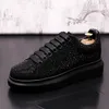 Luxury Designers Dress Wedding Party Shoes black Smoking Slipper Elegant Flats Flowers Painted Casual plaid Loafers 38-44