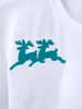 2022 Berühmte Herren Hohe Qualität T-shirt Brief Drucken Rundhals Kurzarm Schwarz Weiß Mode Männer Frauen Tees a6
