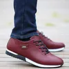 Zapatos informales de negocios de cuero PU para hombre, zapatillas transpirables para exteriores, mocasines de moda para hombre, calzado para caminar, Tenis femenino 220718