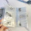 보석 파우치 백 방지 안티 산화 디스플레이 스토리지 귀걸이 목걸이 팔찌 링 주최자 Ziplock Boxjewelry Pouchesjewelry