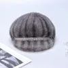 バイザーの本物の野球帽子毛皮のような暖かい調整屋外冬のファッションハットヴィザーバイザー訪問者wend22