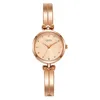 Wristwatches Beautiful Quartz Watches For Women Luxury Fashion Brand GEDI Holiday Gift Lover Gold Steel Strap Simple StyleWristwatches