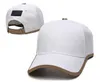Ball Caps 2023 Высококачественные шариковые шапки Canvas Leisure Designer