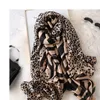 180 90 cm Classic Summer Beach Prints Silk Scarves Female Shawl Women Foulard Cover-ups Wrap Bandanna ljuddämpare Chiffon Hijab Lady