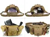 Military Bag Tactical Waist Bag Sports Outdoor Large Capacity Waterproof Riding Travel Running Multi Function Chest Bag
