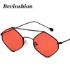 Güneş gözlüğü metal çift kiriş kare kadın gözlükler erkek rhombus küçük çerçeve güneş vinatge marka tasarımcısı 11 renk gafassunslasses9304970