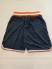 Baseball Shorts Space City Navy Running Sports Clothes with Zipper Pockets Size S-XXL Mix Match Order High Quality