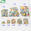 50-100pcs/Lot Erchitectural Building Miniature Color Human People Plastic Train Clanerway Clainery Clainery Model Figures 220426