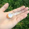 100 pcs 22x50mm 10ml Small Glass Bottles With Golden Screw Plastic Cap Transparent 10cc Glass Vials