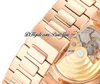 MSF 7118 A324 Ladies automáticas Womens Womens Women Diamonds Buzel Rose Gold Prata texturizada Dial Stick Salão de aço inoxidável Relógios Super Edition Puretime C3