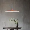 Pendellampor nordiska aplomb macaroon lampor modern ledning för vardagsrum mat kök hängande hem konst decopendant
