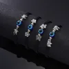 Blue Evil Eye Charm Charm Chains Rope Chains للنساء للنساء سلحفاة الفيل Hamsa Hand Charm Red String Bangle المجوهرات