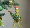 Grinch Christmas Tree الحلي زخارف عيد الميلاد زخارف خلاقة معلقة دخن زخرفة عيد الميلاد