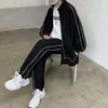 Men's Tracksuits Spring And Fall 2022 Sports Suit Male Ruffians Handsome Fry Street Harbor Wind Coat Loose Casual Two PiecesMen's