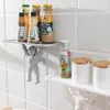 Creativo Astronauta Mensola Doccia a parete Scaffale da cucina Porta shampoo da bagno Portaoggetti galleggiante Accessori J220702