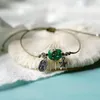 Luminous Glass Ball Lovers' Glow Bracelet In The Dark Night Light Star Charm Bracelet for Women Men Jewelry
