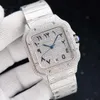 Reloj de diamantes Mecánico automático Relojes para hombre Pulsera impermeable Zafiro Relojes de pulsera de acero inoxidable 40 mm Reloj de pulsera para mujer Montre de Luxe
