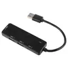 concentrador usb negro