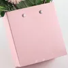 Boîte d'emballage cadeau en PVC, sacs en papier artisanal pour Bouquet de fleurs, emballage de bijoux, panier de fleurs pratique