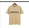 2022 Vår Sommar Hip Hop Essentials 3D Silicon Tee Skateboard Tshirt F Herr Dam Kortärmad Casual Shirt A24