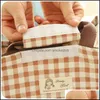 Storage Bags Home Organization Housekee Garden Female Lunch Food Box Bag Fashion Insated Thermal Picnic For Women Kids Men Cooler Tote Cas