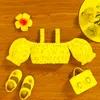 Giyim Setleri 0-24m Yaz Güzel Bebek Giysileri 2pcs Çiçekler Baskılı Kısa Kollu Omuz Kapalı Tişört Tişörtleri Denim Pantsclothing