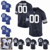 Nik1 NCAA College Jerseys Byu Cougars 89 Matt Bushman 2 Hadley 12 Tanner Mangum 22 Squally Canada 3 Kyle Noy 8 Steve Young Custom Football