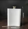 Blank Sublimation Flask Hip Flask Stainless Steel Water Bottle Double Wall Diy Lover Outdoor Tumblers Drinkware 8oz C0528Z21